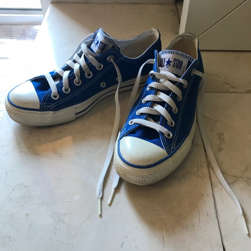 Blue Converse All Star Chuck Taylor 7.5 W